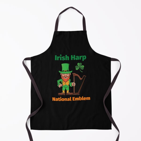Item preview, Irish Harp National Emblem Orange designed and sold by IrishPOD.