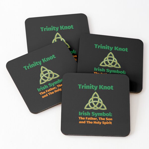 Item preview, The Trinity Knot Irish Symbol: The Father, The Son and the Holy Spirit Orange designed and sold by IrishPOD.