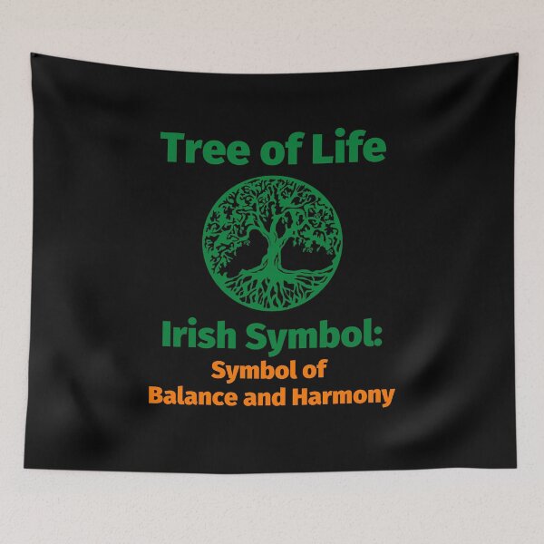 Item preview, Tree of Life Irish Symbol: Symbol of Balance and Harmony Orange designed and sold by IrishPOD.