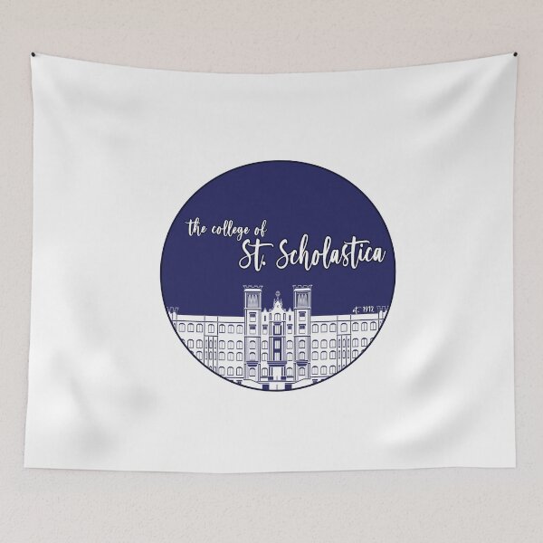 Item preview, Tower Hall - The College of Saint Scholastica  designed and sold by Becca Miller.