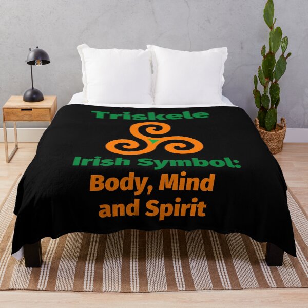 Item preview, Triskele Irish Symbol: Body Mind and Spirit Orange designed and sold by IrishPOD.