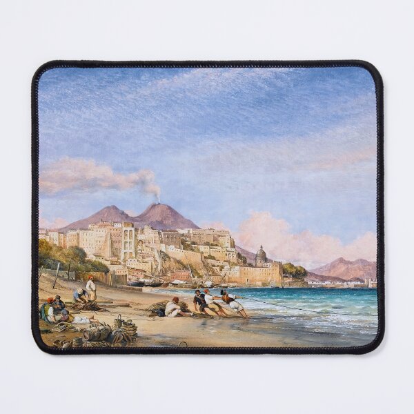 Item preview, Naples from Mergellina - Edward William Cooke (1864) designed and sold by CartoClassics.