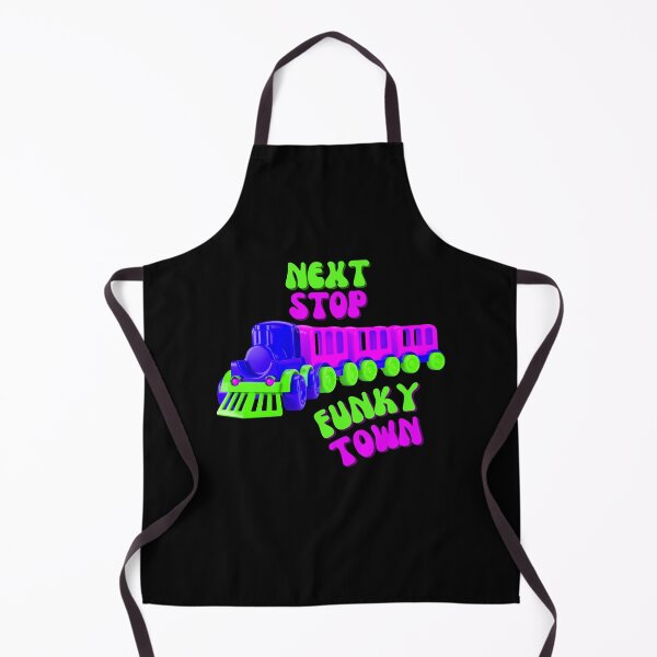 Item preview, Next Stop Funky Town Groovy Train Graphic designed and sold by podguy.