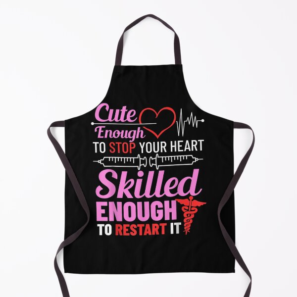 Item preview, Cute Enough To Stop Your Heart Skilled Enough To Restart It designed and sold by ElizabethxJime.