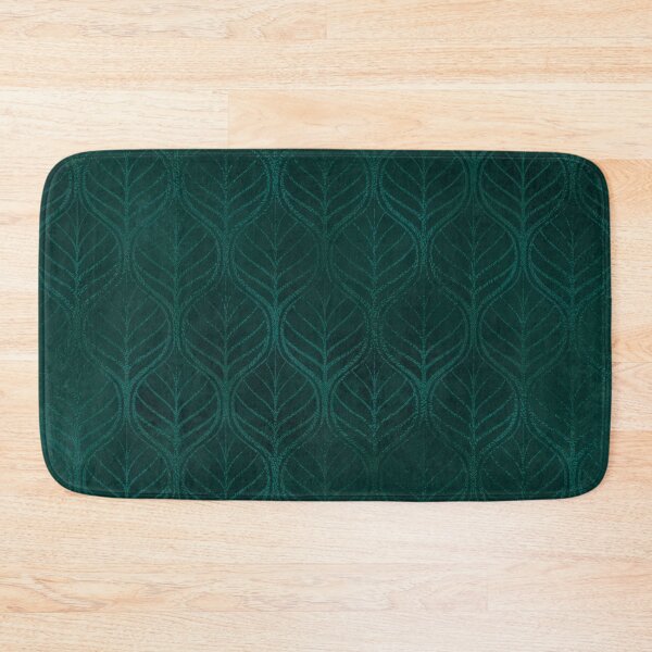 Item preview, Teal Art Deco Pattern, beautiful teal faux metallic and velvet designed and sold by Orianah.