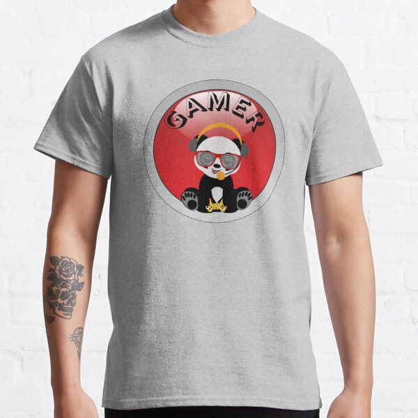 GAMER Panda Bear Classic T-Shirt