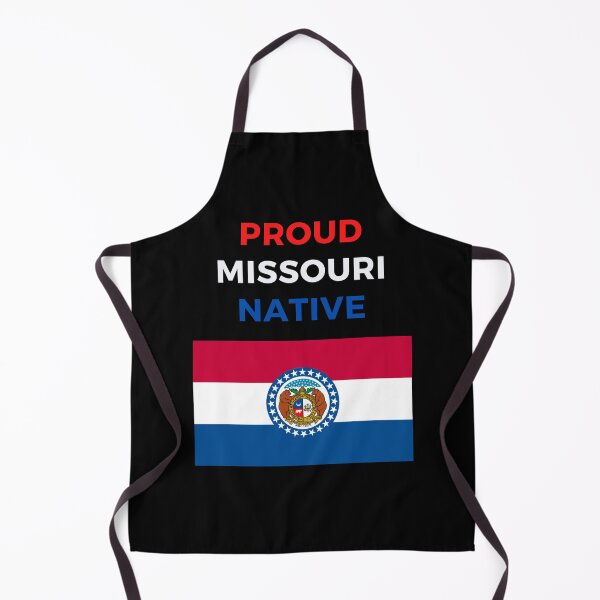 Item preview, Proud Missouri Native red white and blue flag and seal  designed and sold by Lu &  Partners.