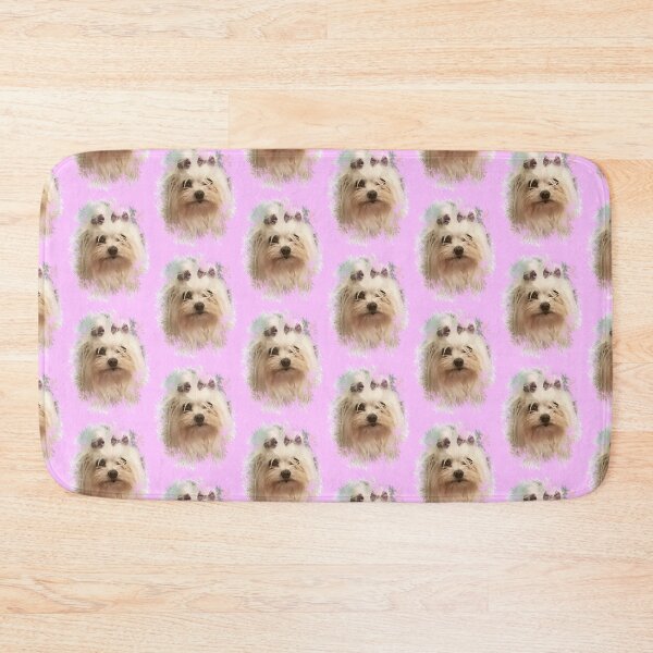 Item preview, cute Maltese portrait by Iritof designed and sold by iritof.