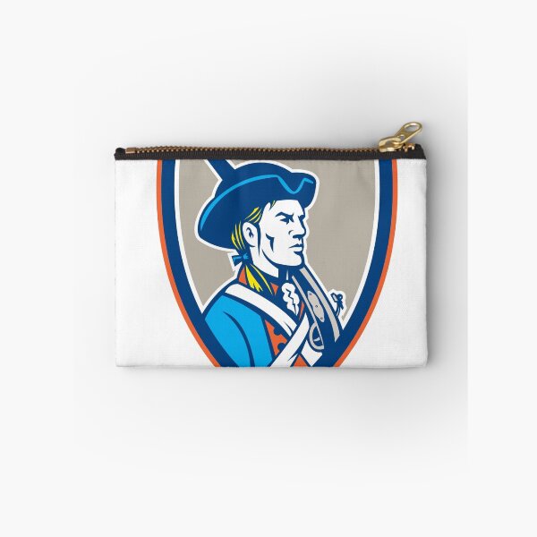 Item preview, American Patriot Musket Side Shield Retro designed and sold by patrimonio.
