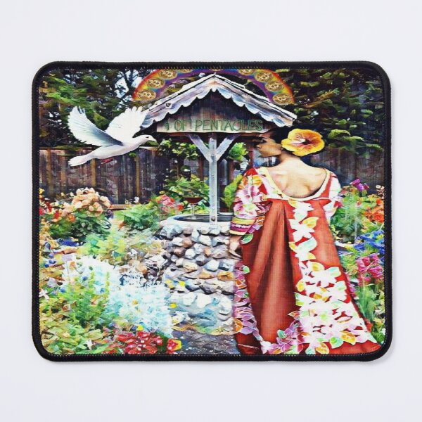 Item preview, 9 of Pentacles designed and sold by EARTH ANGEL 888.