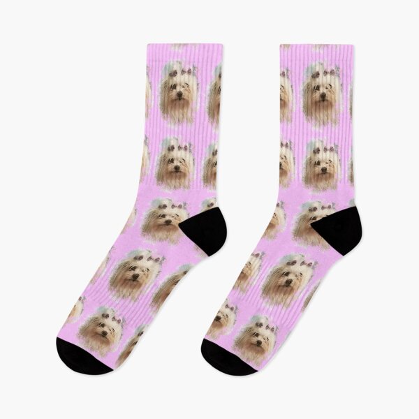 Item preview, cute Maltese portrait by Iritof designed and sold by iritof.