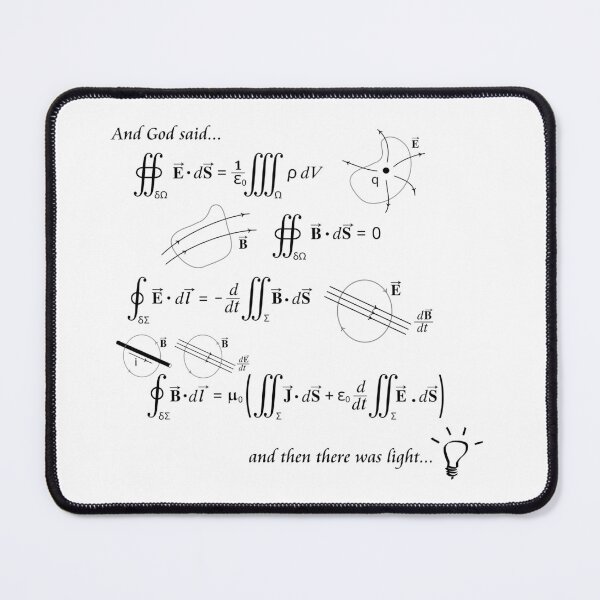 Item preview, Maxwell's Equations of Light (Light Background) designed and sold by pschlesi.