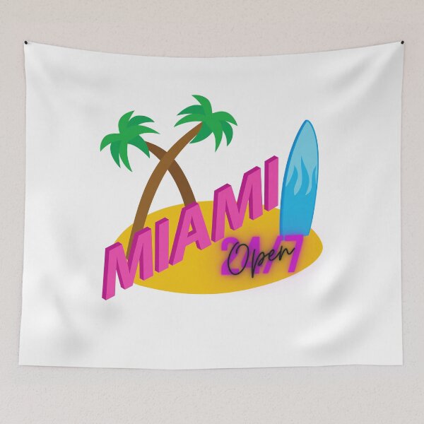 Item preview, Miami Open designed and sold by elkingo.