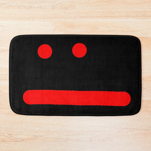 Item preview, Red meh nonchalant emotionless no emotion Face Simple Funny Stare designed and sold by Lu &  Partners.