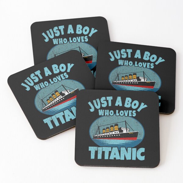 Item preview, Just A Boy Who Loves Titanic Boat Titanic Funny Ship designed and sold by levintere.