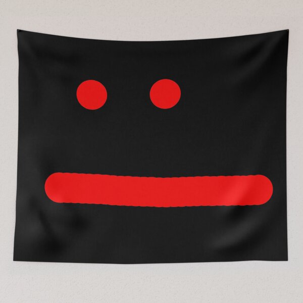 Item preview, Red meh nonchalant emotionless no emotion Face Simple Funny Stare designed and sold by Lu &  Partners.