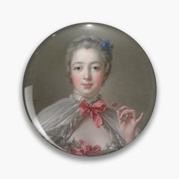 Item preview, François Boucher, Jeanne Antoinette Poisson, Marquise de Pompadour, Rococo Artwork designed and sold by chillchar1234.