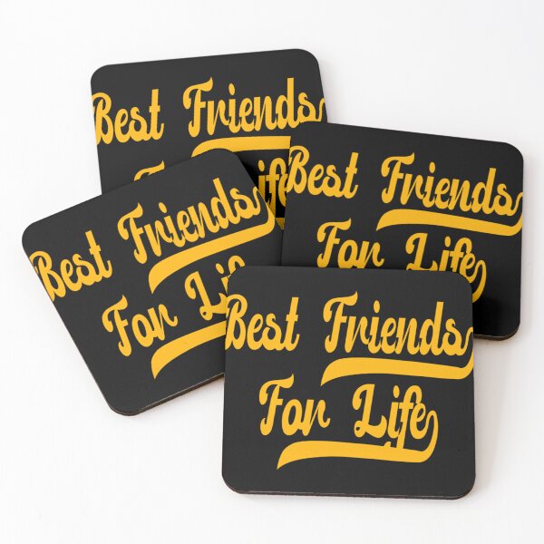 Item preview, Best Friends For Life Designs  Retro Yellow Classic . designed and sold by haggencmstoo.