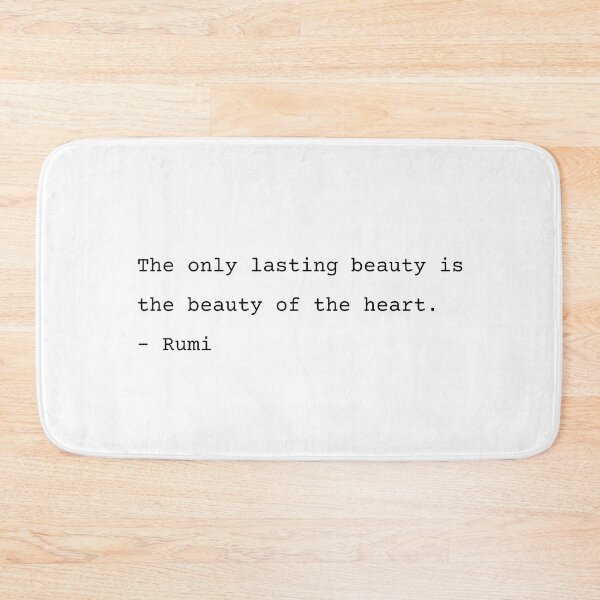 Item preview, The only lasting beauty - Rumi Poetry designed and sold by Ellodee.