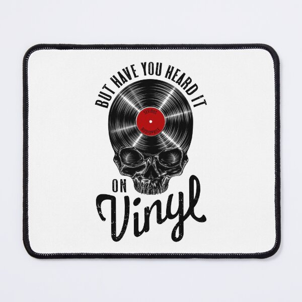 Item preview, But Have You heard It On Vinyl Record Collector Gothic Skull designed and sold by GrandeDuc.
