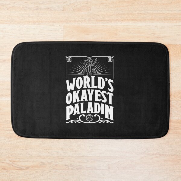 Item preview, DD Worlds Okayest Paladín esencial designed and sold by Duane1717.