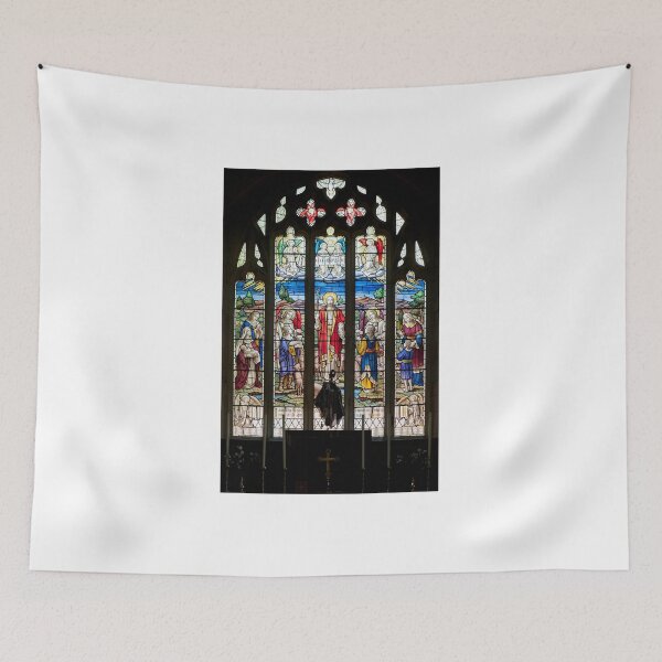 Item preview, Stained glass window in St John the Baptist church, Bretherton designed and sold by johnmorris.