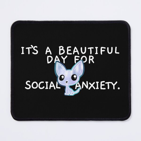 Item preview, Cute Chihuahua with Social Anxiety designed and sold by O1RSH.