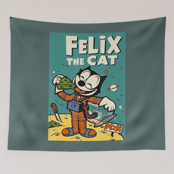 Item preview, The Cat Eats Moon Pie designed and sold by shapeofsun.
