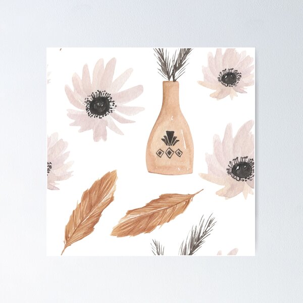 Item preview, Roaring 20s Florals and Feathers designed and sold by elleinadesigns.