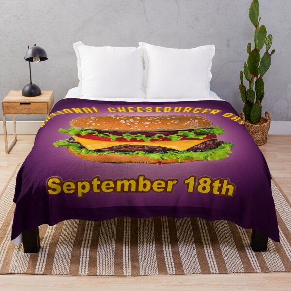 Item preview, NATIONAL CHEESEBURGER DAY designed and sold by THE AMERICAN TEEVANGELIST.