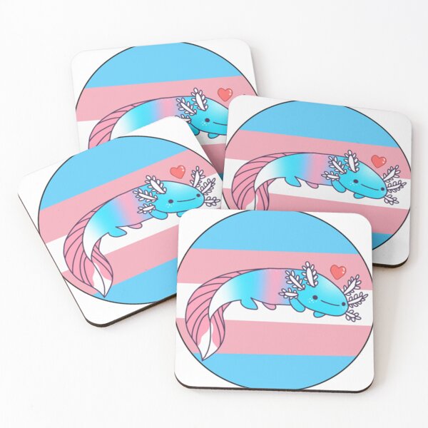 Item preview, Transgender Pride Axolotl Classic . designed and sold by alterfaebelf.