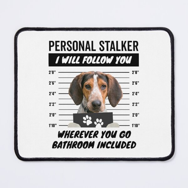Item preview, Personal Stalker Dog – Treeing Walker Coonhound designed and sold by More Cute Dogs.