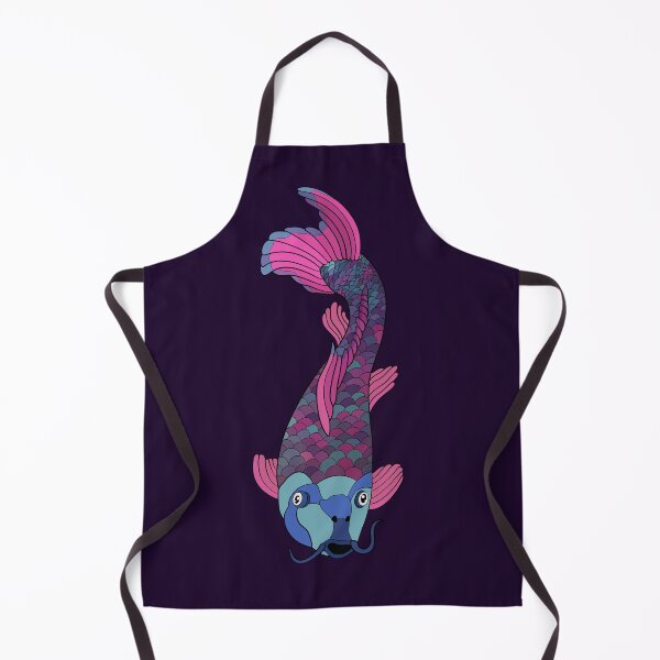 Item preview, Pez koi rosa, azul y morado designed and sold by Lady-Lilac.