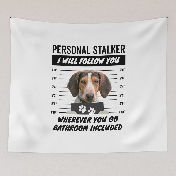 Item preview, Personal Stalker Dog – Treeing Walker Coonhound designed and sold by More Cute Dogs.