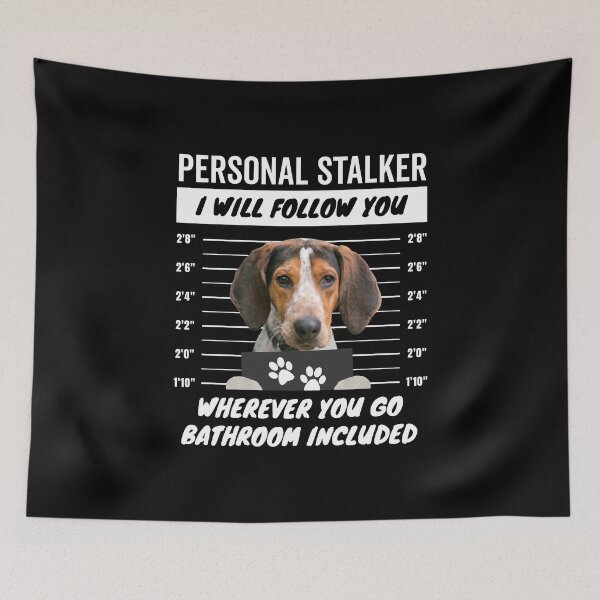 Item preview, Personal Stalker Dog – Treeing Walker Coonhound designed and sold by More Cute Dogs.