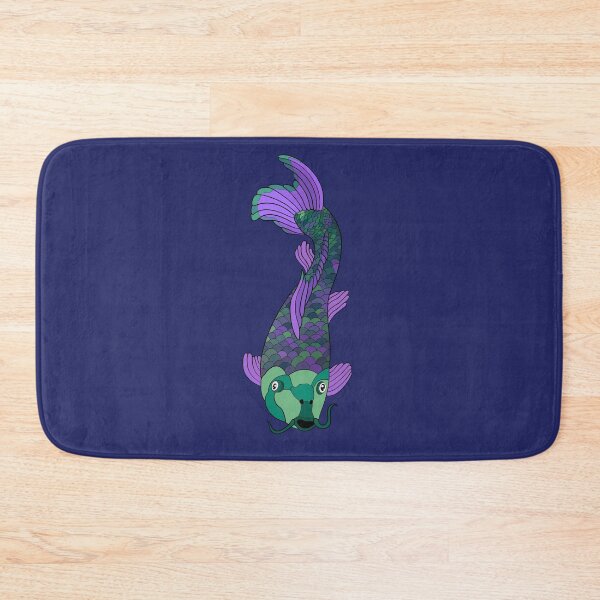 Item preview, Green and Purple Koi Fish designed and sold by Lady-Lilac.