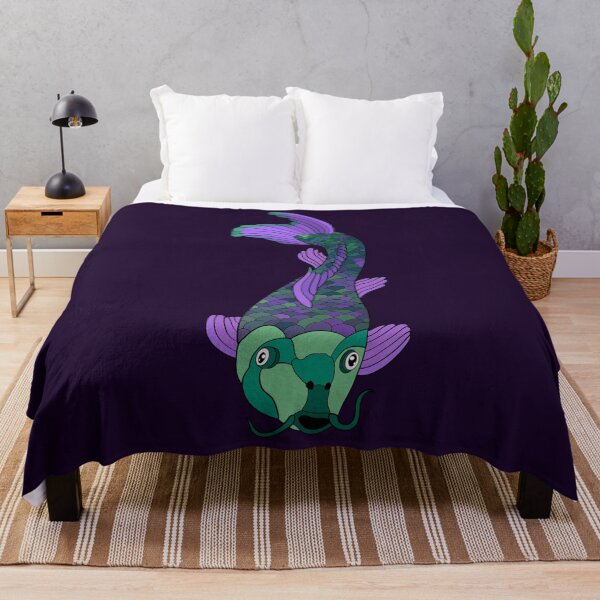 Item preview, Green and Purple Koi Fish designed and sold by Lady-Lilac.