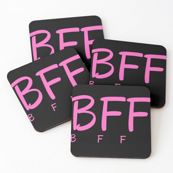 Item preview, BFF Bitchy Fake Friends (Pink & Black version) Classic . designed and sold by hakeneckusni.