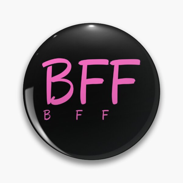 Item preview, BFF Bitchy Fake Friends (Pink & Black version) Classic . designed and sold by hakeneckusni.