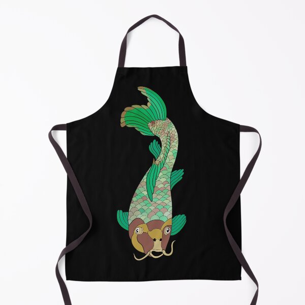 Item preview, Pez koi verde y amarillo designed and sold by Lady-Lilac.