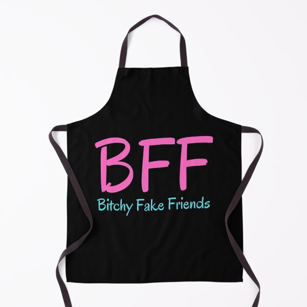 Item preview, BFF Bitchy Fake Friends (Pink & Turquoise Blue version) Classic . designed and sold by hakeneckusni.