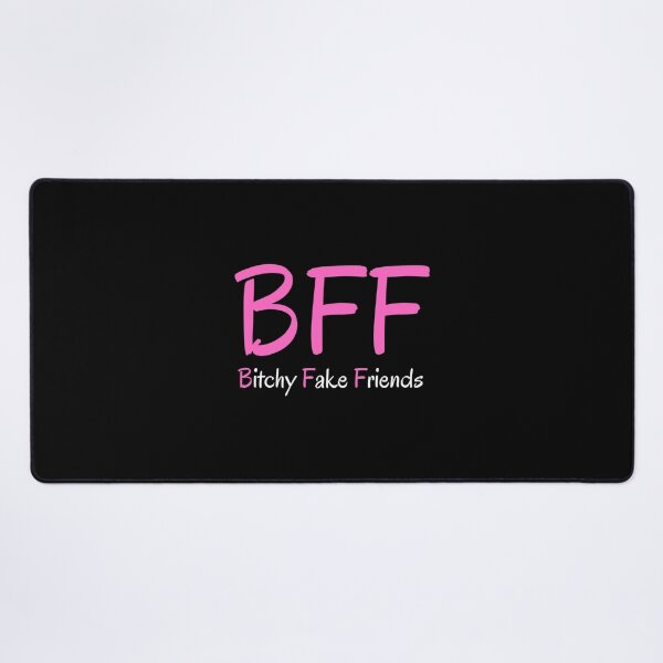 Item preview, BFF Bitchy Fake Friends (Pink & White) Classic . designed and sold by hakeneckusni.