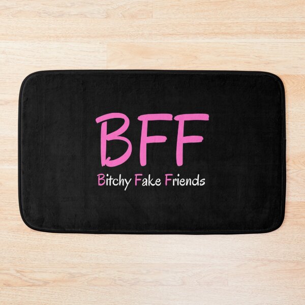 Item preview, BFF Bitchy Fake Friends (Pink & White) Classic . designed and sold by hakeneckusni.