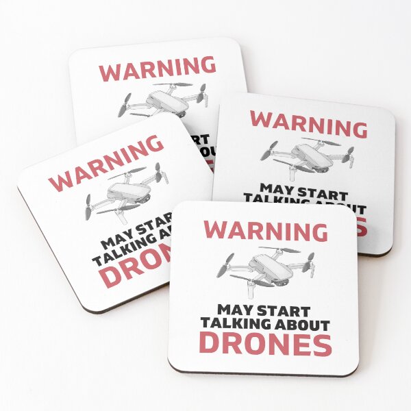 Item preview, Warning May Start Talking About Drones designed and sold by Retrovas.