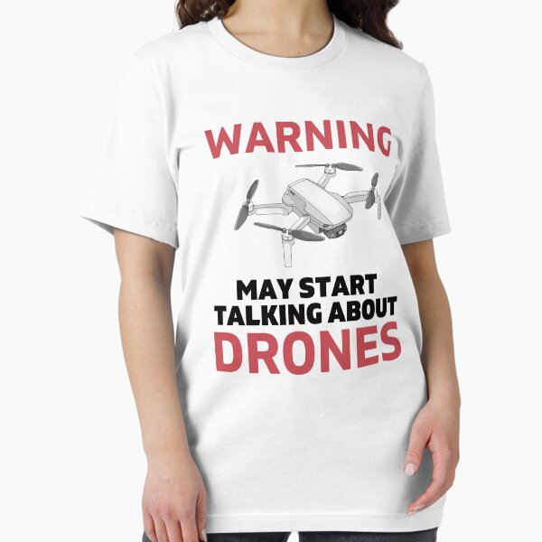 Item preview, Warning May Start Talking About Drones designed and sold by Retrovas.