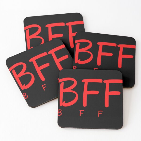 Item preview, BFF Bitchy Fake Friends (Red & Black version) Classic . designed and sold by hakeneckusni.