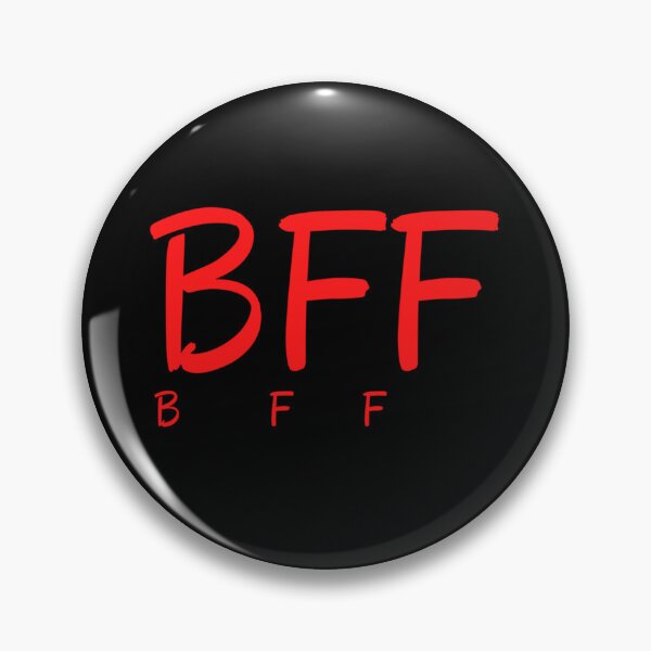 Item preview, BFF Bitchy Fake Friends (Red & Black version) Classic . designed and sold by hakeneckusni.
