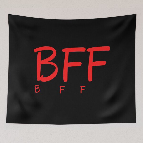 Item preview, BFF Bitchy Fake Friends (Red & Black version) Classic . designed and sold by hakeneckusni.