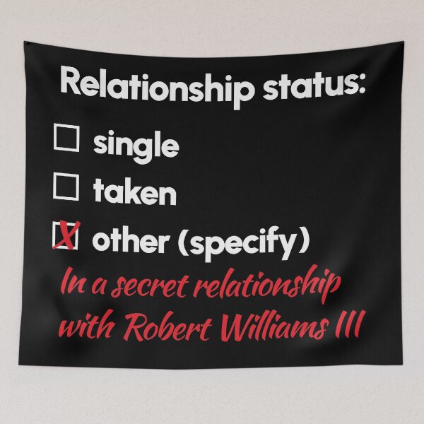 Item preview, Robert Williams III - Relationship 2 designed and sold by 2Girls1Shirt.