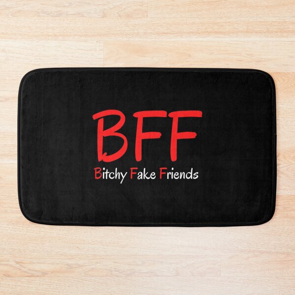 Item preview, BFF Bitchy Fake Friends (Red & White) Classic . designed and sold by hakeneckusni.